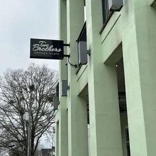 Outside