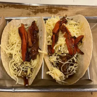 Smoked Pepper and Pork Tacos