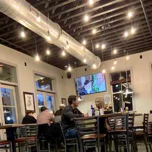 One section of the restaurant