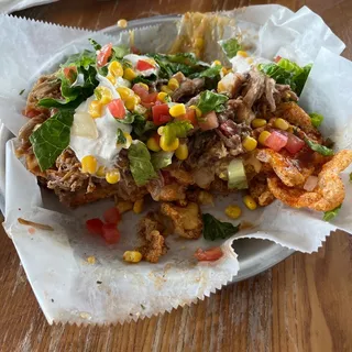 Pork Rind Nachos