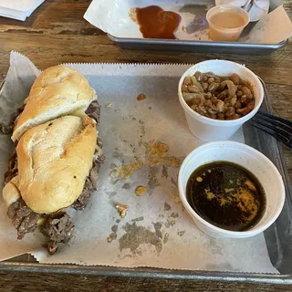 Smoked Prime Rib French Dip
