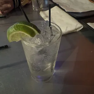 Buckeye Vodka &amp; tonic- 2 limes = $2ea.