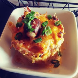 Beer cheese mac and cheese