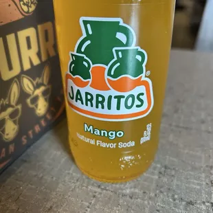 The mango soda is really good and not commonly found in this area at a convenience restaurant.