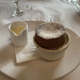 Chocolate soufflé