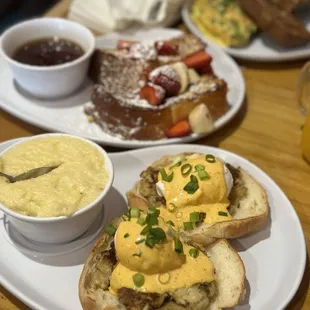 food, waffles