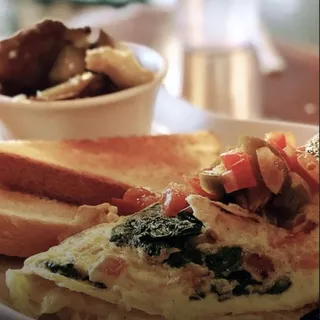 Kickin' Chicken Omelet