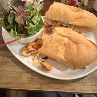 Thai Shrimp Poboy
