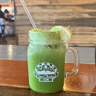 The Green Blast; highly very delicious.