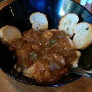 BBQ Shrimp and Grits