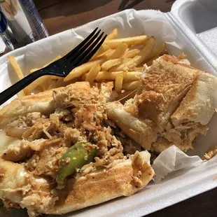 Wednesday special - chicken philly $6.99 Great portion and utter yumminess