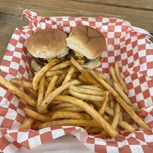 Sliders. Comes with 3 but tiny fingers took one.