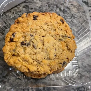a chocolate chip cookie