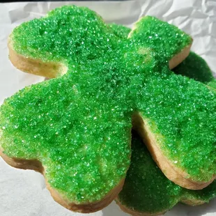 Shamrock cookies