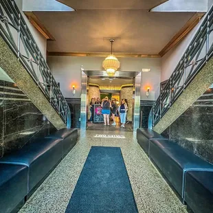 Inside entrance