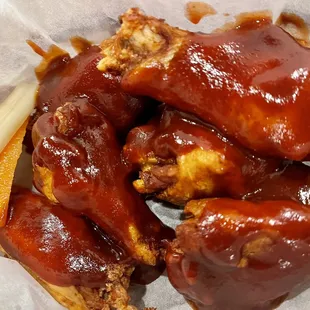 Bbq chicken wings