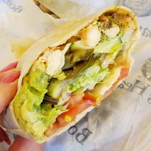 Make it a wrap!  Chicken pesto - soooo good