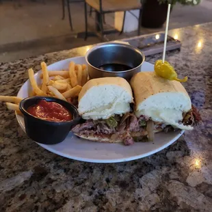 Prime Rib Sandwich