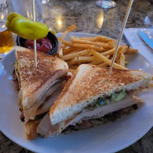 Green Chile Turkey Sandwich