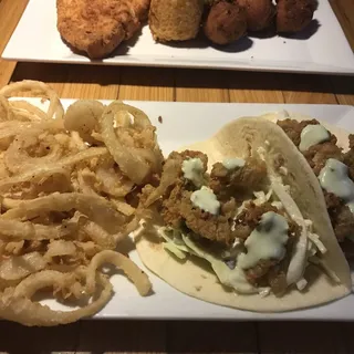 Oyster Tacos