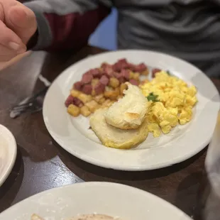 Corned beef hash. This isn&apos;t traditional, and chunky, make sure you&apos;re good with that.