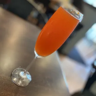 Mango pomegranate mimosa