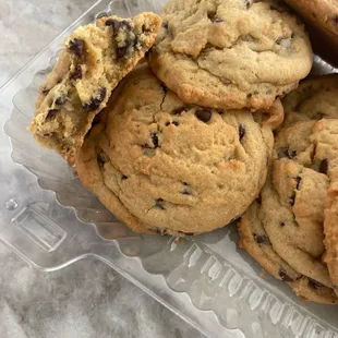 Choc chip cookies