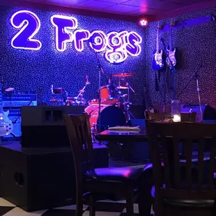 Interior - live music set up