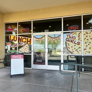 Outside of the building