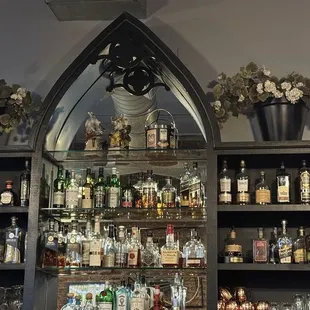 Back of the bar