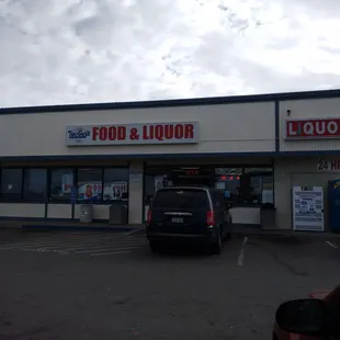 the front of a restaurant