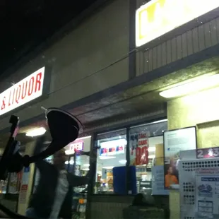 outside of a restaurant