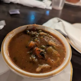 Minestrone soup