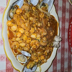 Fettuccine Di Mare.......amazing!!!!