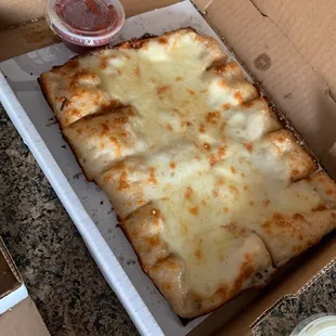 a pizza in a box