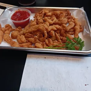 Clam strips