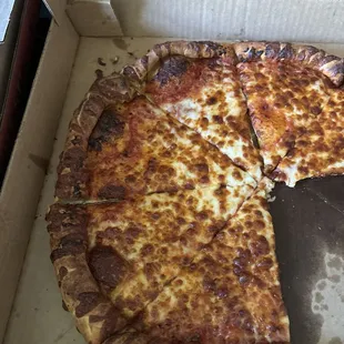 pizza, food