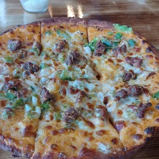 Beer Cheese Pizza