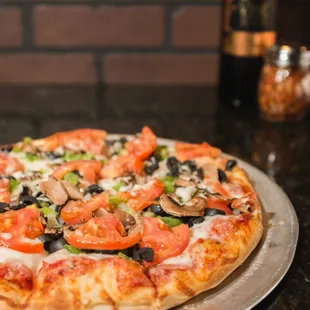 pizza, food