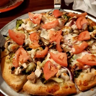 pizza, food