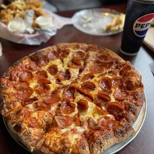 Pepperoni pizza