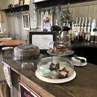 Freshly baked pastries