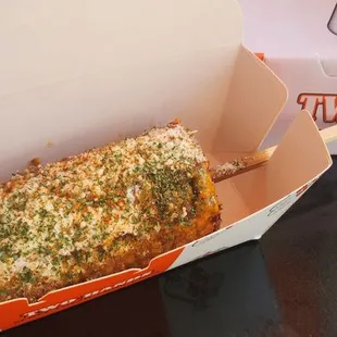 The delicious elote. A must