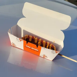 Spicy Dog with Whole Mozzarella