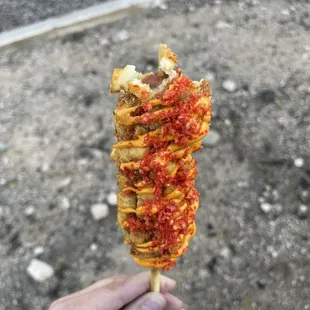 Potato Dog with sausage