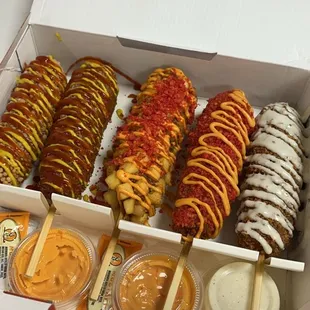 a box of food
