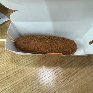 American Style corn dog
