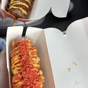 Potato Dog and American Classic Dog