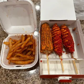 Kimchi Seasoning Fries