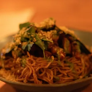 Garlic Noodles with Chicken